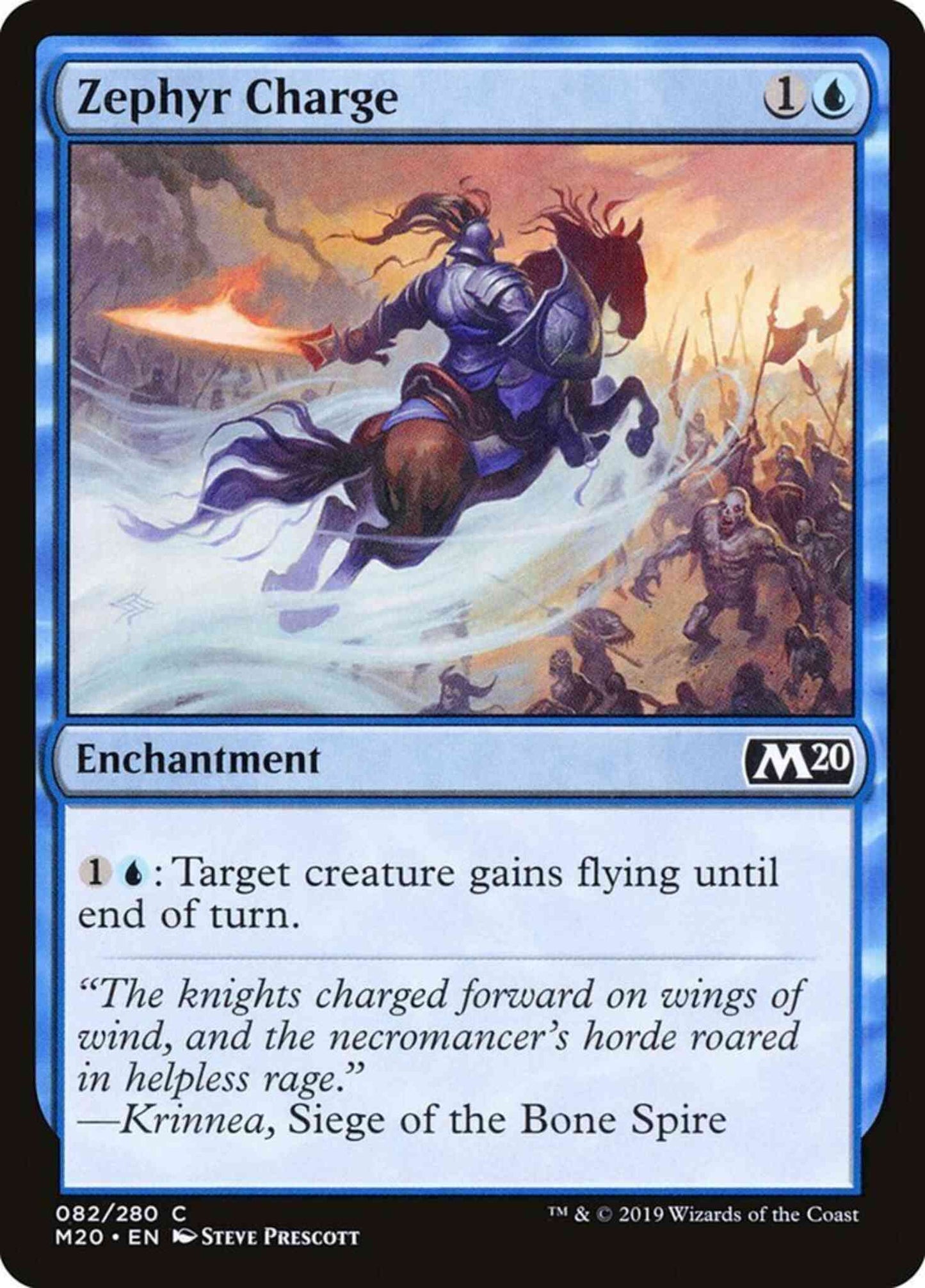 Zephyr Charge [82] [Core Set 2020] [Non-Foil]