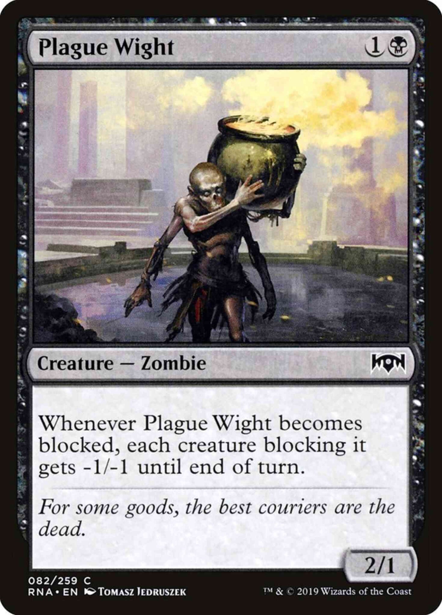 Plague Wight [82] [Ravnica Allegiance] [Non-Foil]