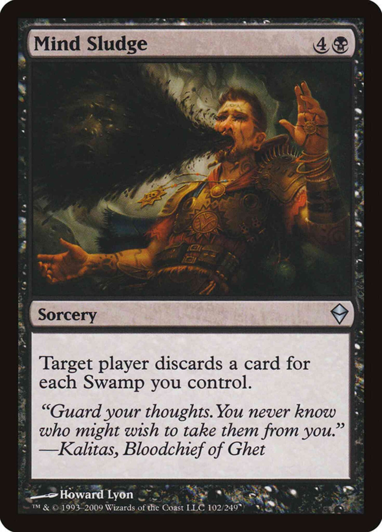 Mind Sludge [102] [Zendikar] [Non-Foil]