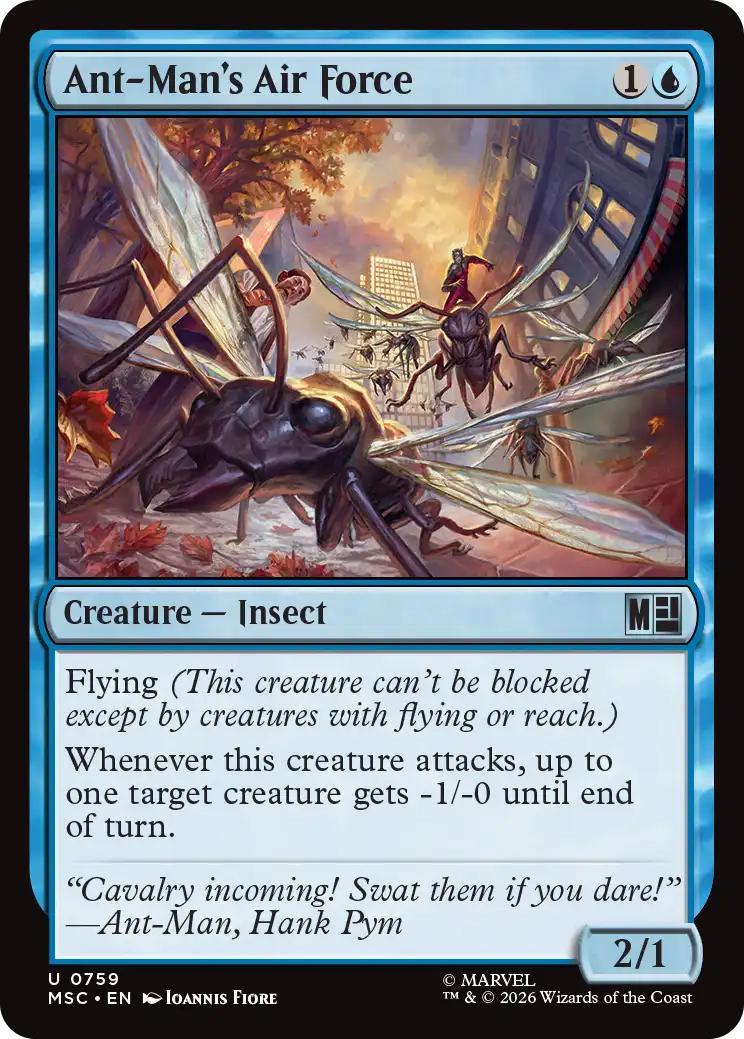 Ant-Man's Air Force [759] [Jumpstart] [Welcome Deck] [Marvel Super Heroes: Commander] [Non-Foil]