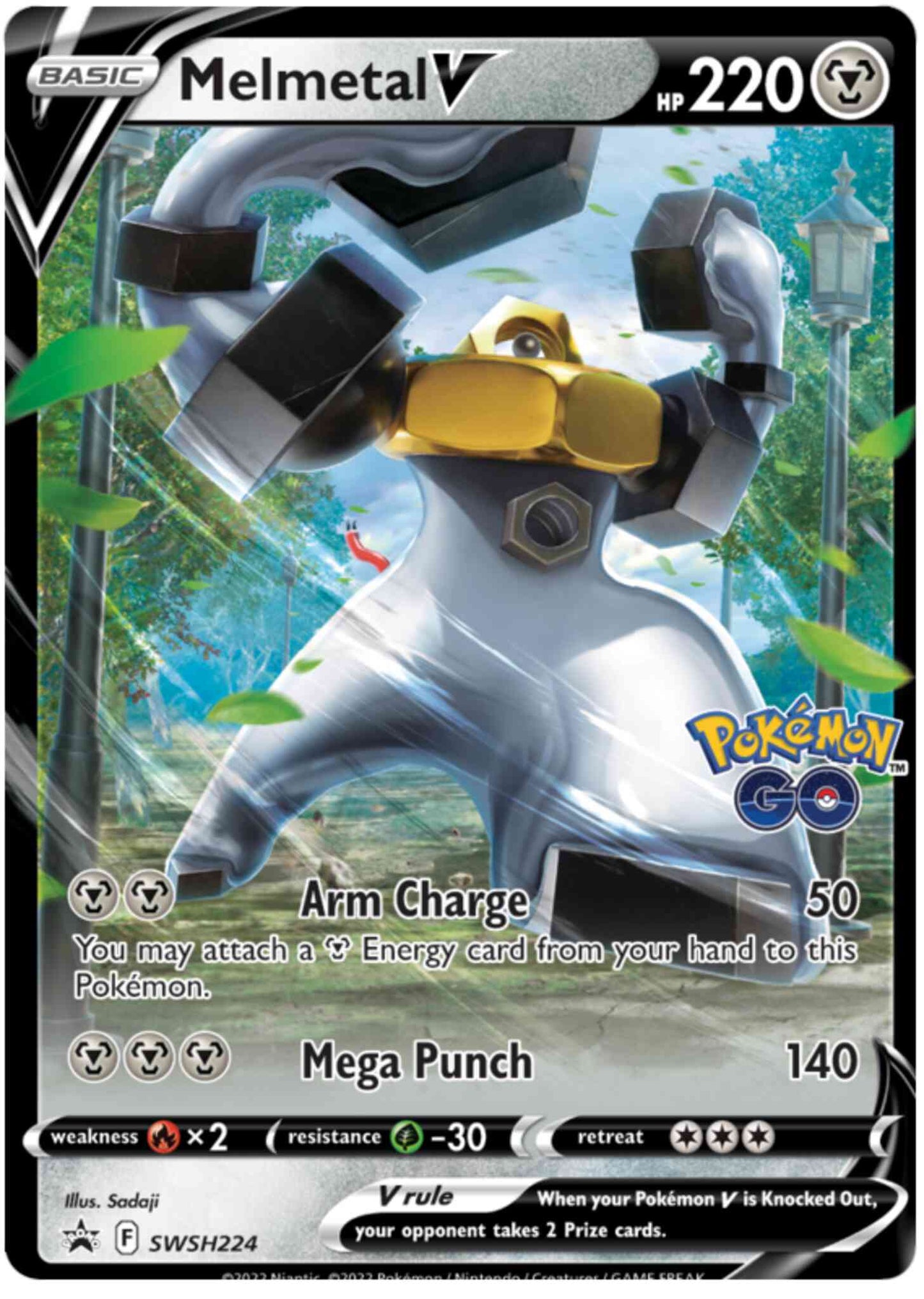 Melmetal V - SWSH224 - Promo [swshp-SWSH224] [Ultra]