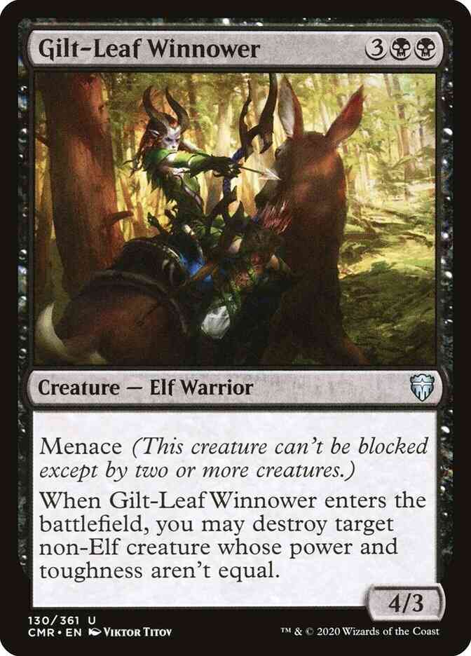 Gilt-Leaf Winnower [130] [Commander Legends] [Non-Foil]