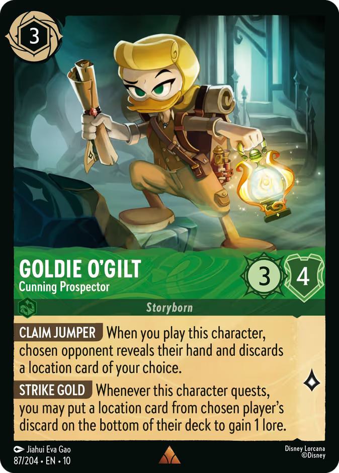 Goldie O'Gilt - Cunning Prospector - 87/204 [Whispers in the Well] [Non-Foil]