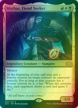Mathas, Fiend Seeker [252] [Double Masters 2022] [Foil]