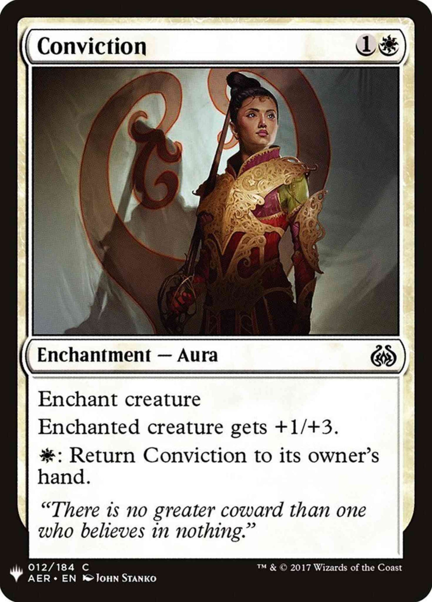 Conviction [AER-12] [The List] [Non-Foil]