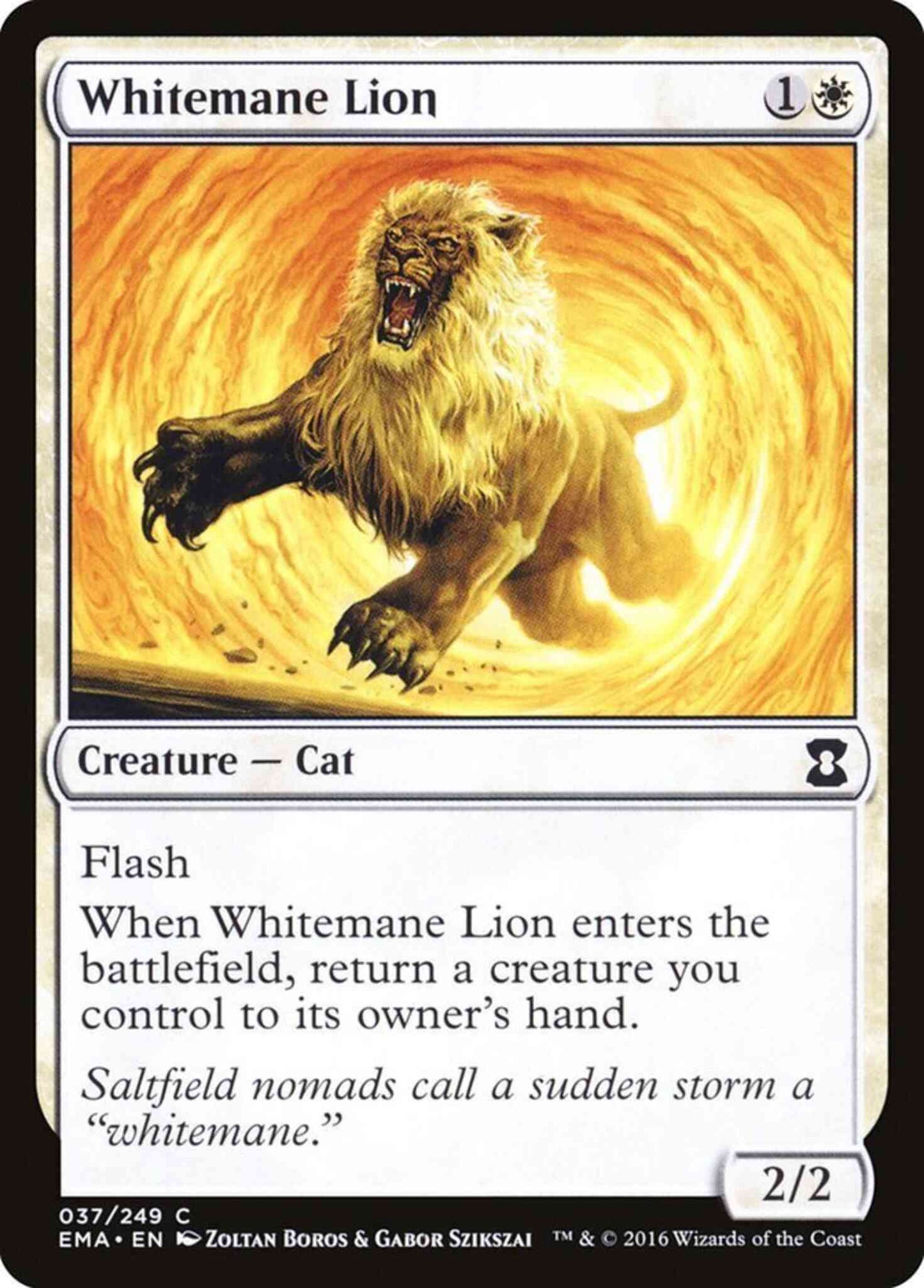 Whitemane Lion [37] [Eternal Masters] [Non-Foil]