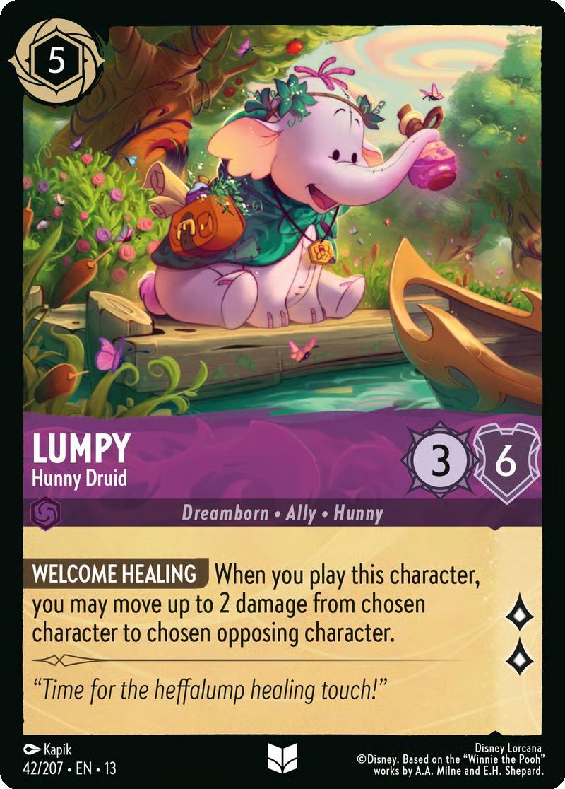 Lumpy - Hunny Druid - 42/204 [Attack of the Vine!] [Non-Foil]