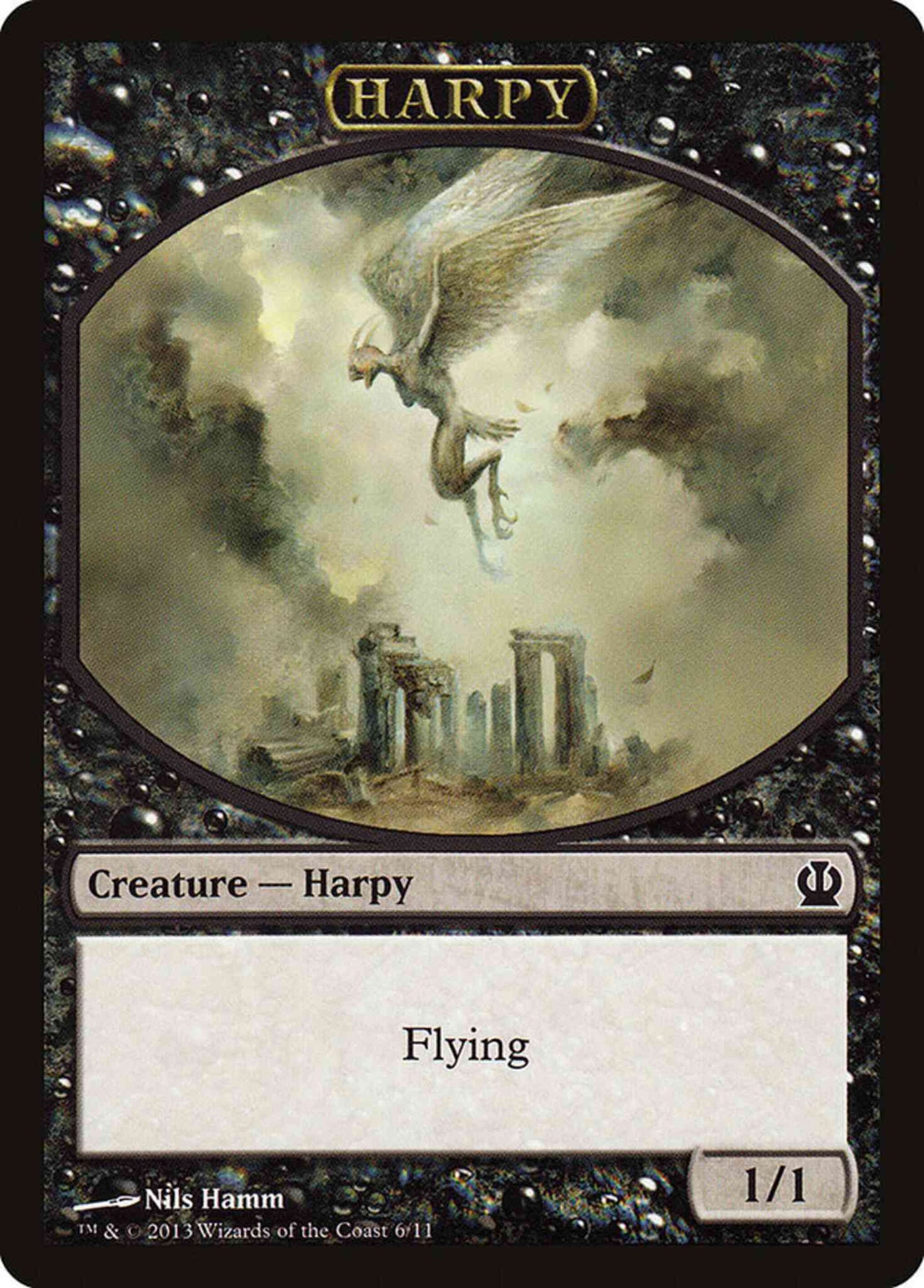 Harpy Token [06] [Theros Tokens] [Non-Foil]