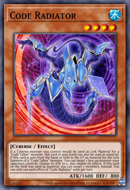 Code Radiator - FIGA-EN039 - Secret Rare - 1st Edition
