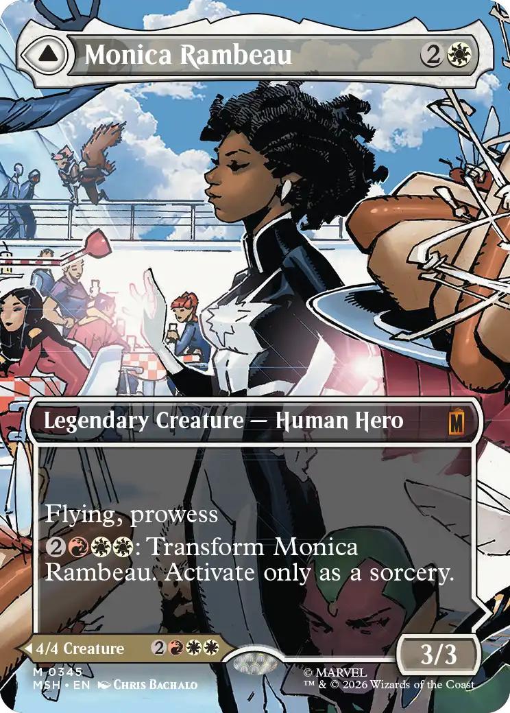 Monica Rambeau // Photon, Living Light [345] [Borderless] [Scene] [Marvel Super Heroes] [Non-Foil]