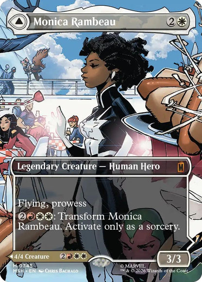 Monica Rambeau // Photon, Living Light [345] [Borderless] [Scene] [Marvel Super Heroes] [Non-Foil]