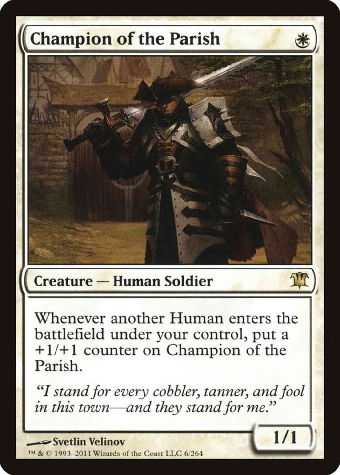 Champion of the Parish [6] [Innistrad] [Non-Foil]