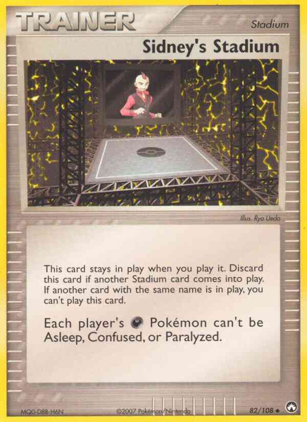 Sidney's Stadium - 82/108 - Uncommon [ex16-82] [Non-Holo]