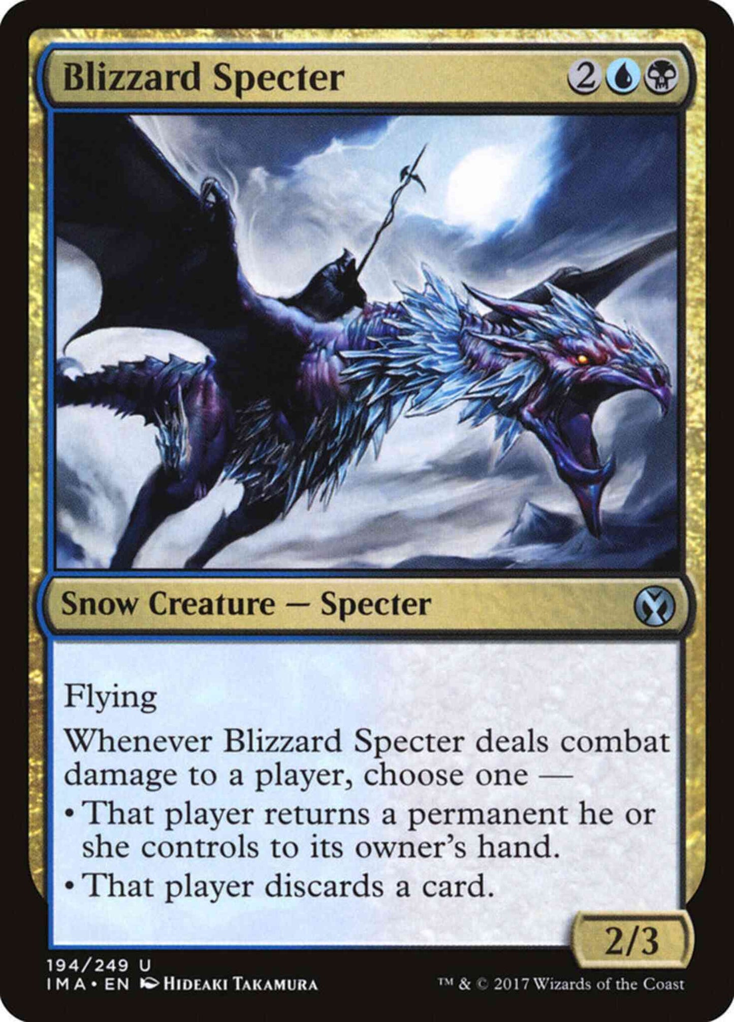 Blizzard Specter [194] [Iconic Masters] [Non-Foil]