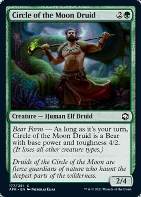 Circle of the Moon Druid [177] [Adventures In The Forgotten Realms] [Non-Foil]