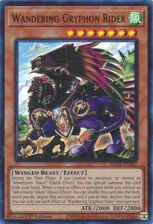 Wandering Gryphon Rider - MP23-EN267 - Ultra Rare - 1st Edition