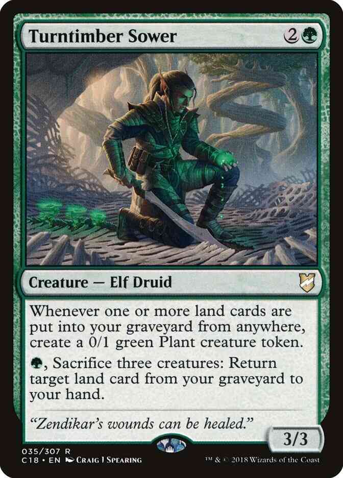 Turntimber Sower [35] [Commander 2018] [Non-Foil]