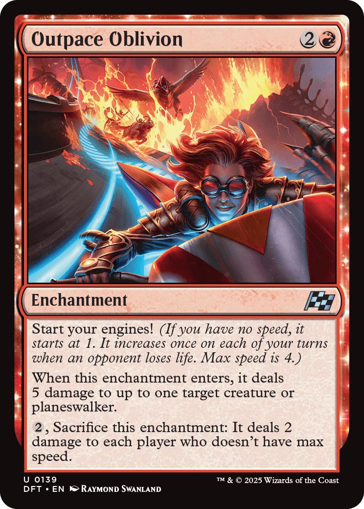 Outpace Oblivion [139] [Aetherdrift] [Non-Foil]