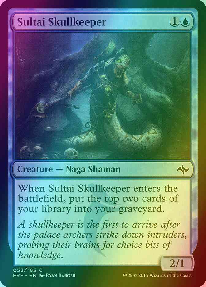 Sultai Skullkeeper [53] [Fate Reforged] [Foil]