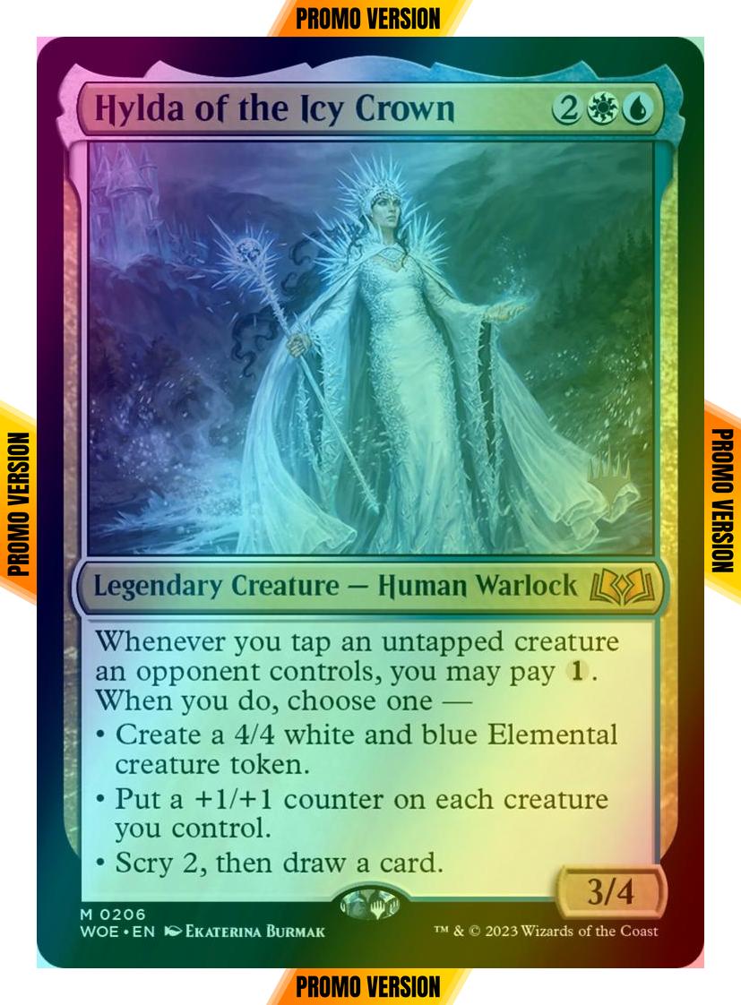 Hylda of the Icy Crown [206p] [Promo Pack] [Wilds of Eldraine: Promos] [Foil]