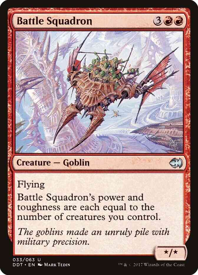 Battle Squadron [33] [Duel Decks Merfolk vs Goblins] [Non-Foil]