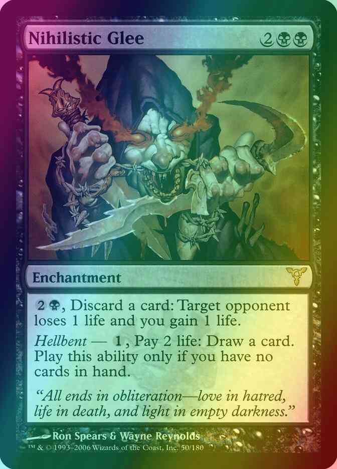 Nihilistic Glee [50] [Dissension] [Foil]