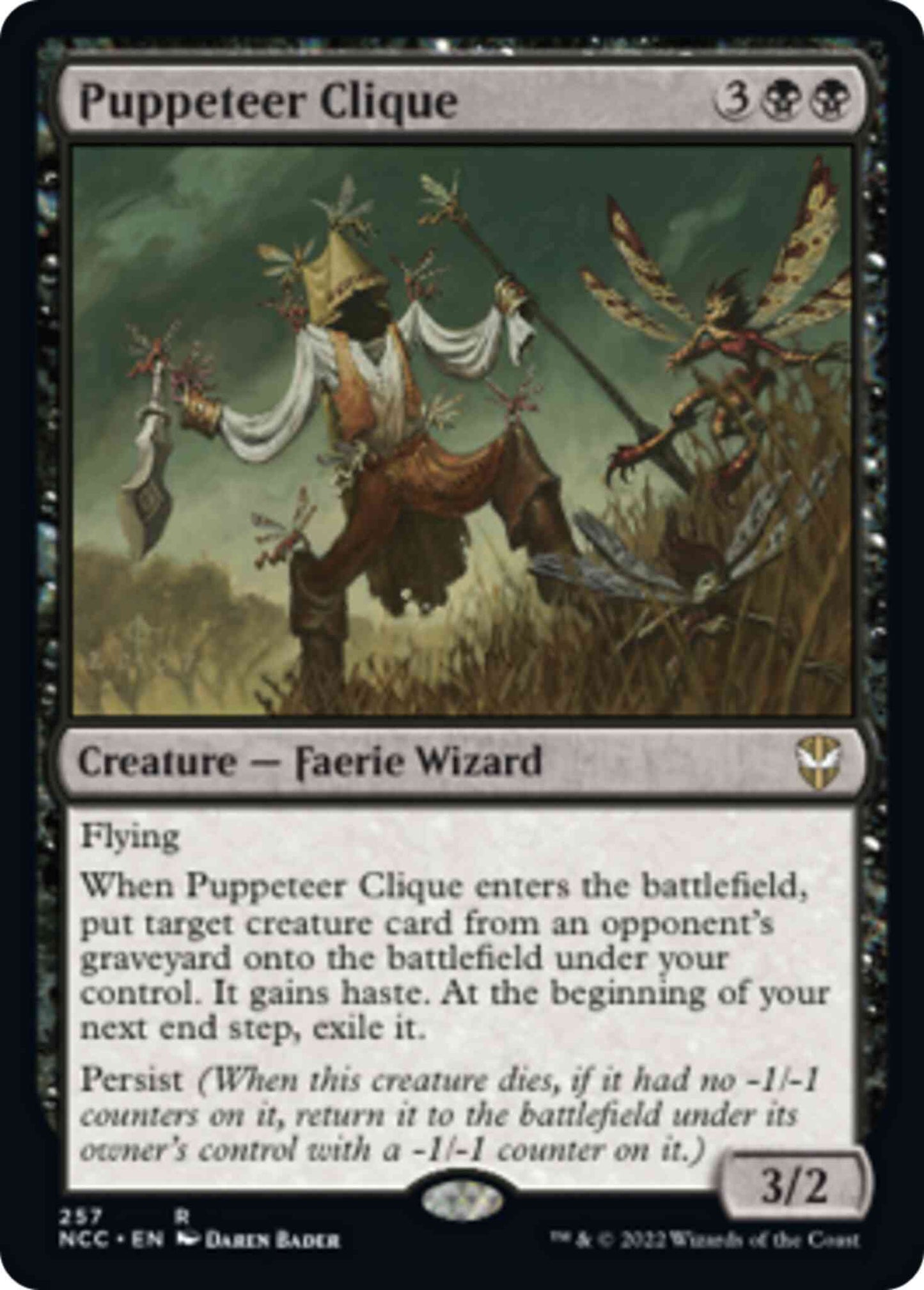 Puppeteer Clique [257] [Streets of New Capenna: Commander] [Non-Foil]