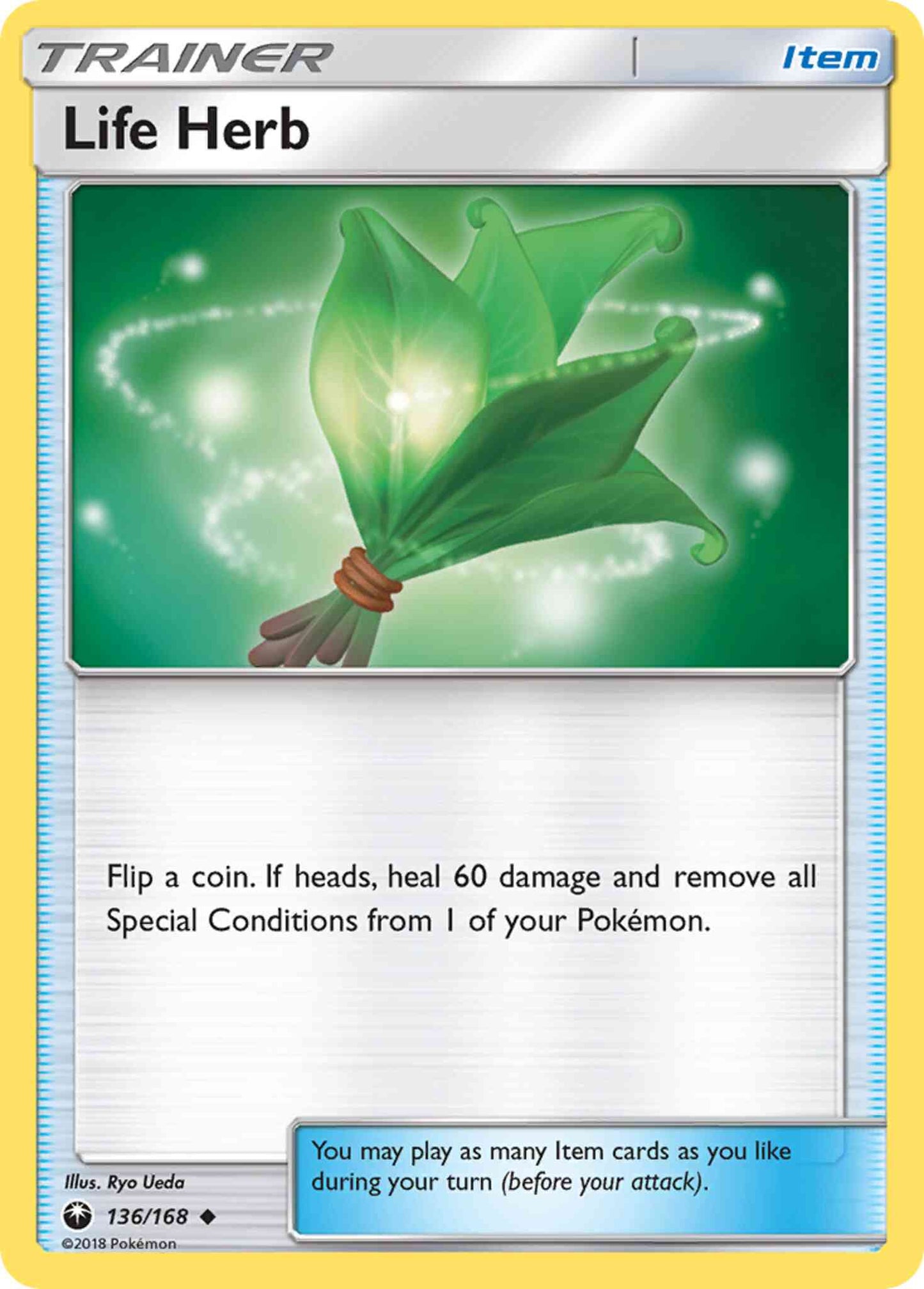 Life Herb - 136/168 - Uncommon [sm7-136] [Non-Holo]