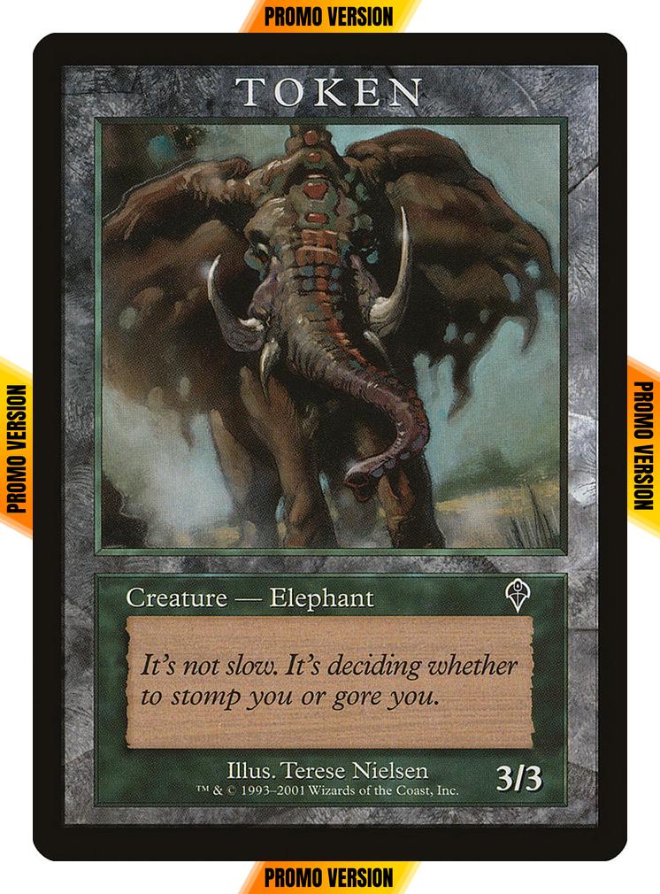 Elephant Token [03] [Magic Player Rewards 2001] [Non-Foil]
