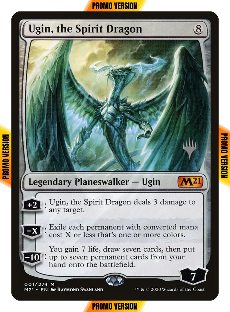 Ugin, the Spirit Dragon [Promo Pack] [1p] [Core Set 2021 Promos] [Foil]