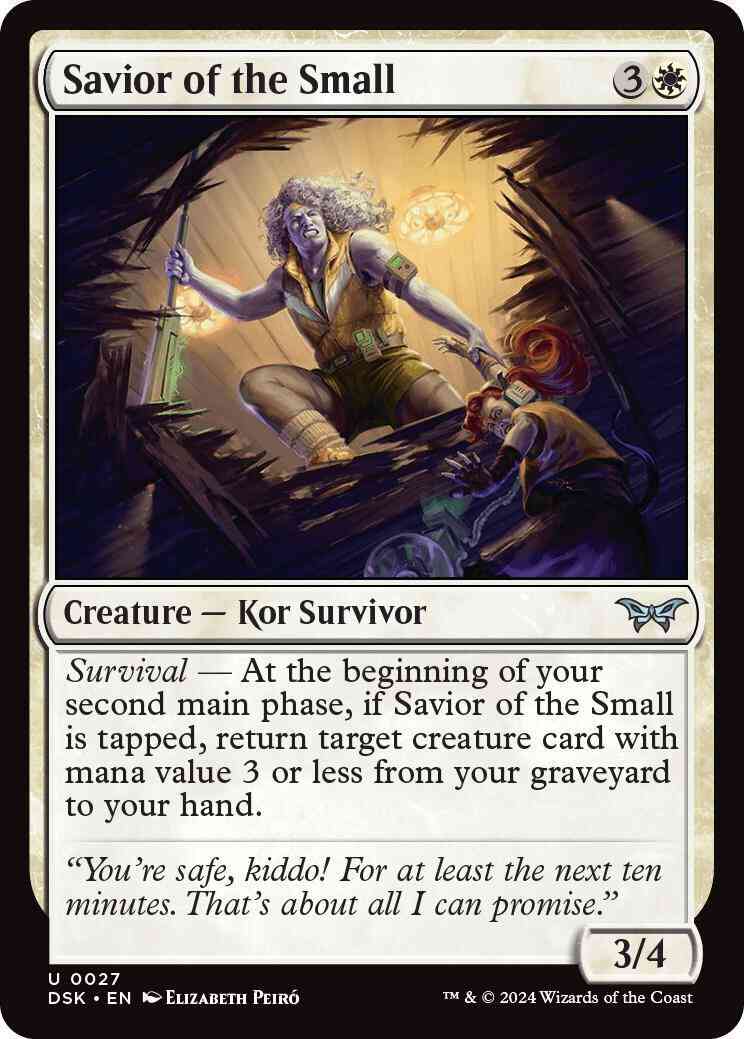 Savior of the Small [27] [Duskmourn: House of Horror] [Non-Foil]