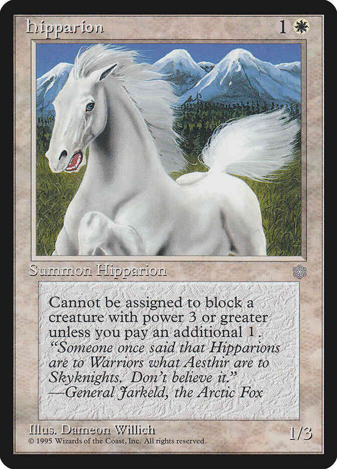 Hipparion [31] [Ice Age] [Non-Foil]