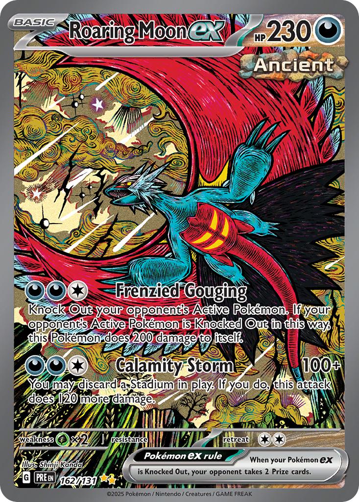 Roaring Moon ex - 162/131 - Special Illustration Rare [sv085-162] [Ultra]