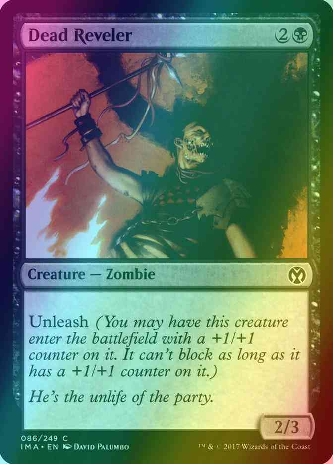 Dead Reveler [86] [Iconic Masters] [Foil]