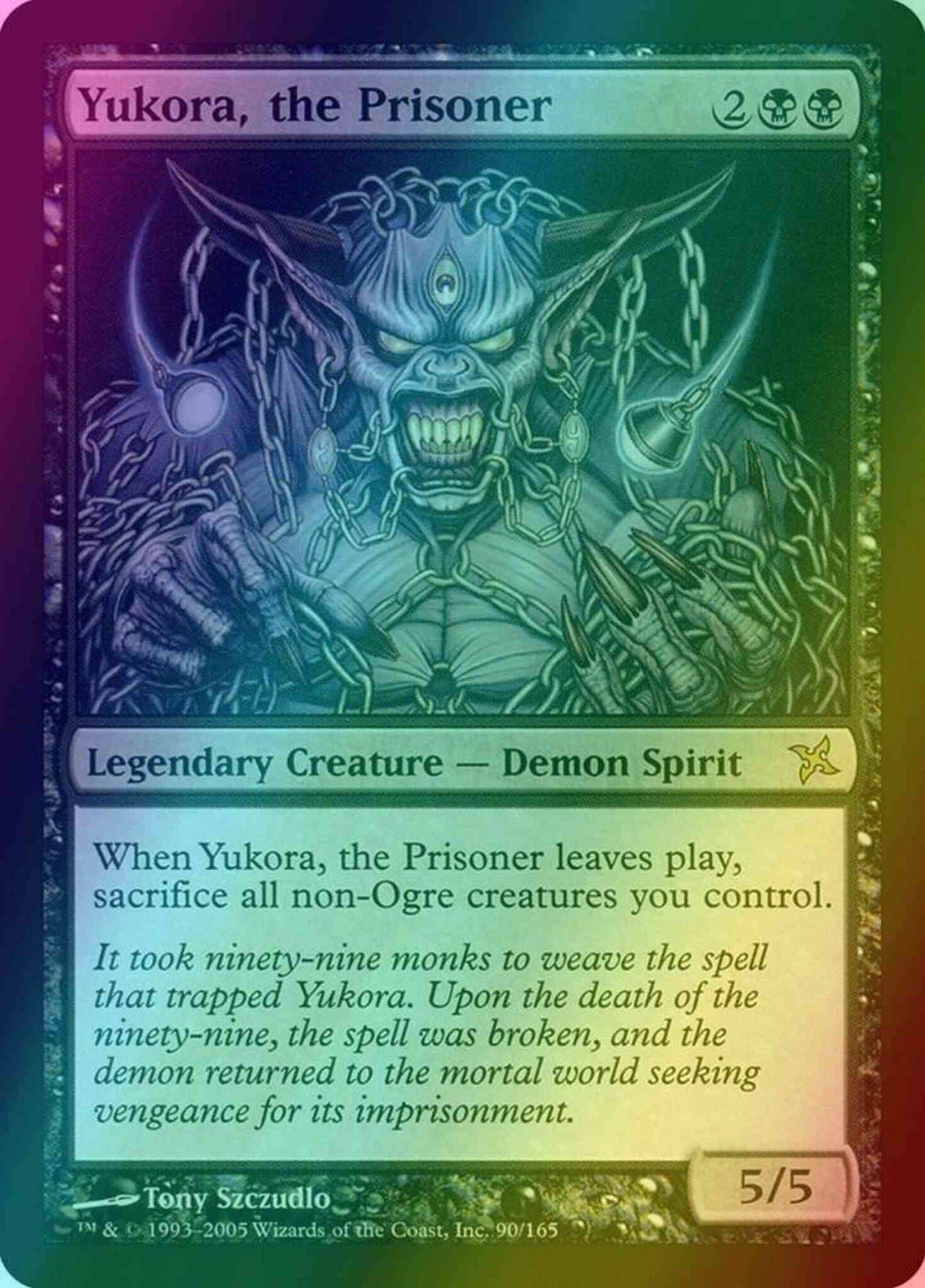 Yukora, the Prisoner [90] [Betrayers of Kamigawa] [Foil]