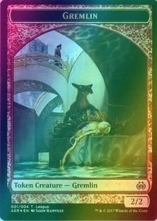 Energy Reserve Token (01) // Gremlin Token (01) [01] [League Tokens 2017 Tokens] [Foil]