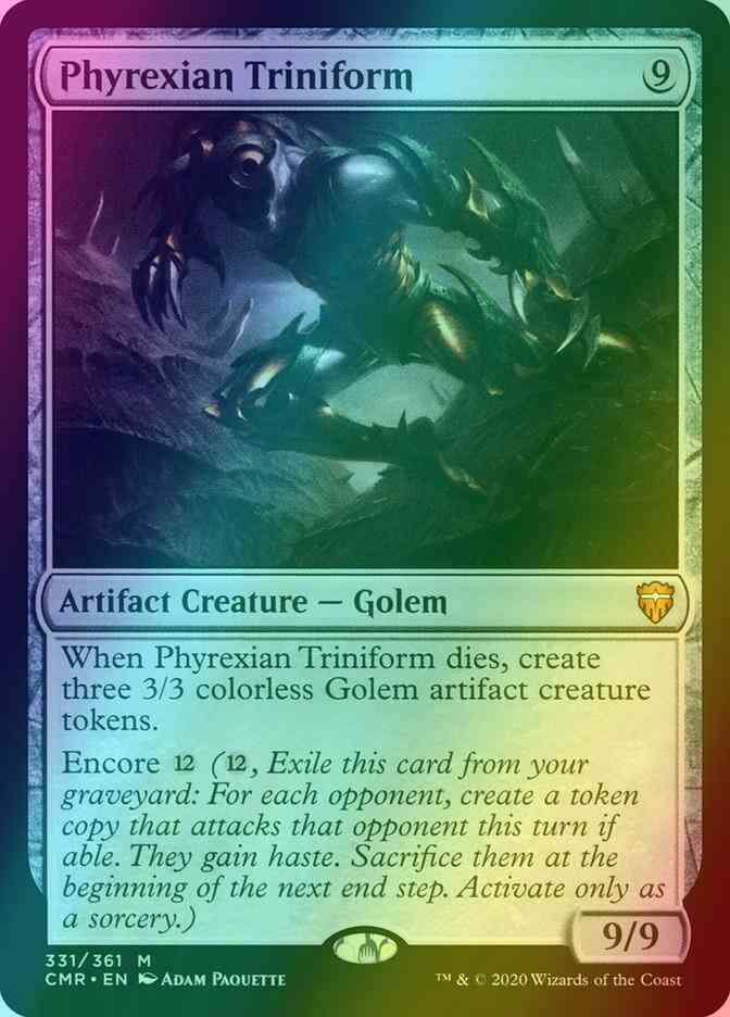 Phyrexian Triniform [331] [Commander Legends] [Foil]