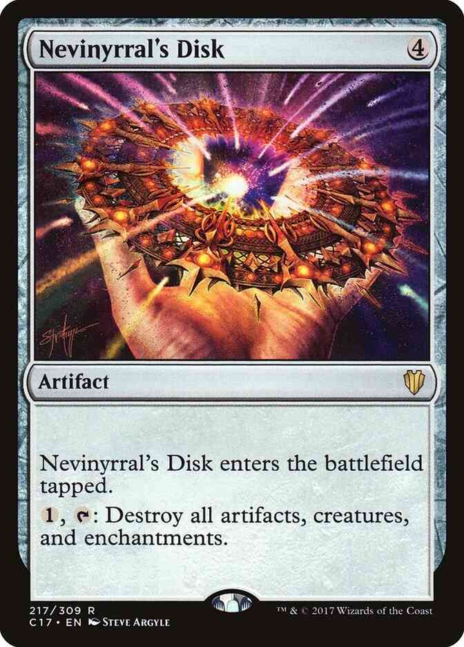 Nevinyrral's Disk [217] [Commander 2017] [Non-Foil]