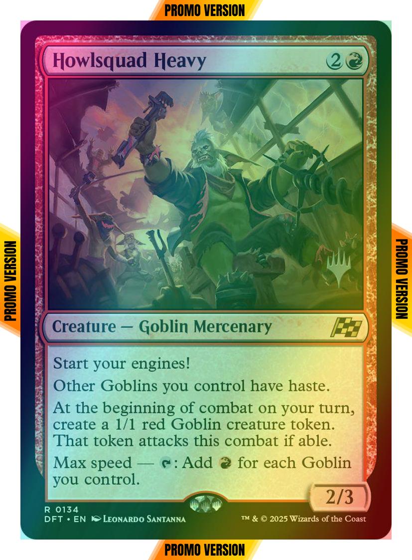Howlsquad Heavy [134p] [Promo Pack] [Aetherdrift: Promos] [Foil]
