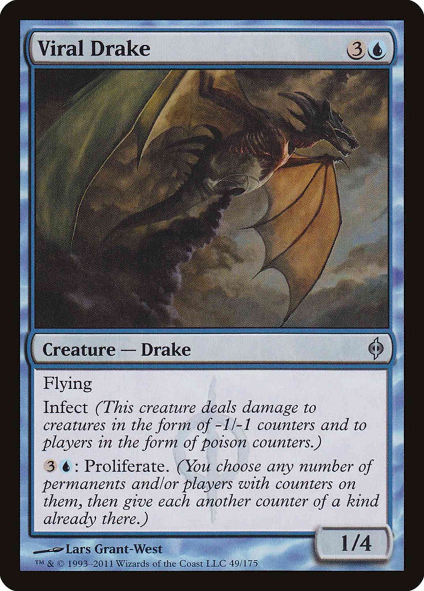 Viral Drake [49] [New Phyrexia] [Non-Foil]