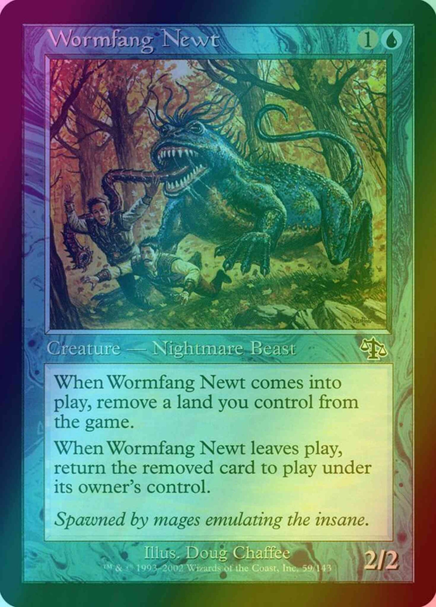 Wormfang Newt [59] [Judgment] [Foil]