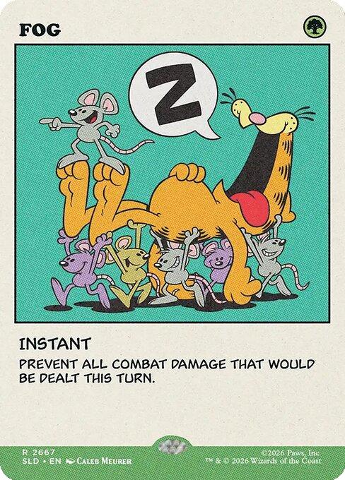 Fog [2667] [Garfield: As Intended] [Secret Lair Drop] [Non-Foil]