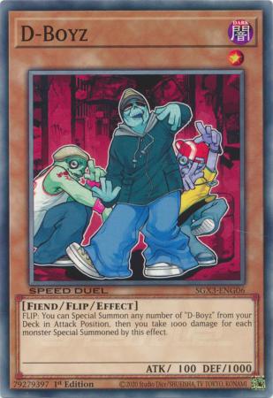 D-Boyz - SGX3-ENG06 - Common - 1st Edition