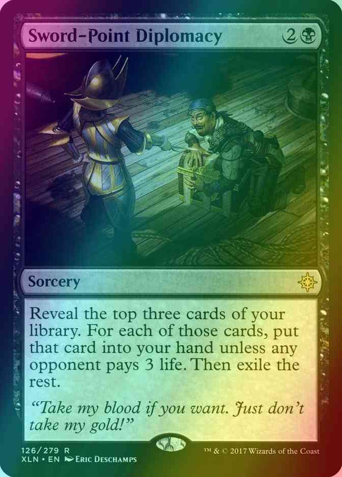 Sword-Point Diplomacy [126] [Ixalan] [Foil]