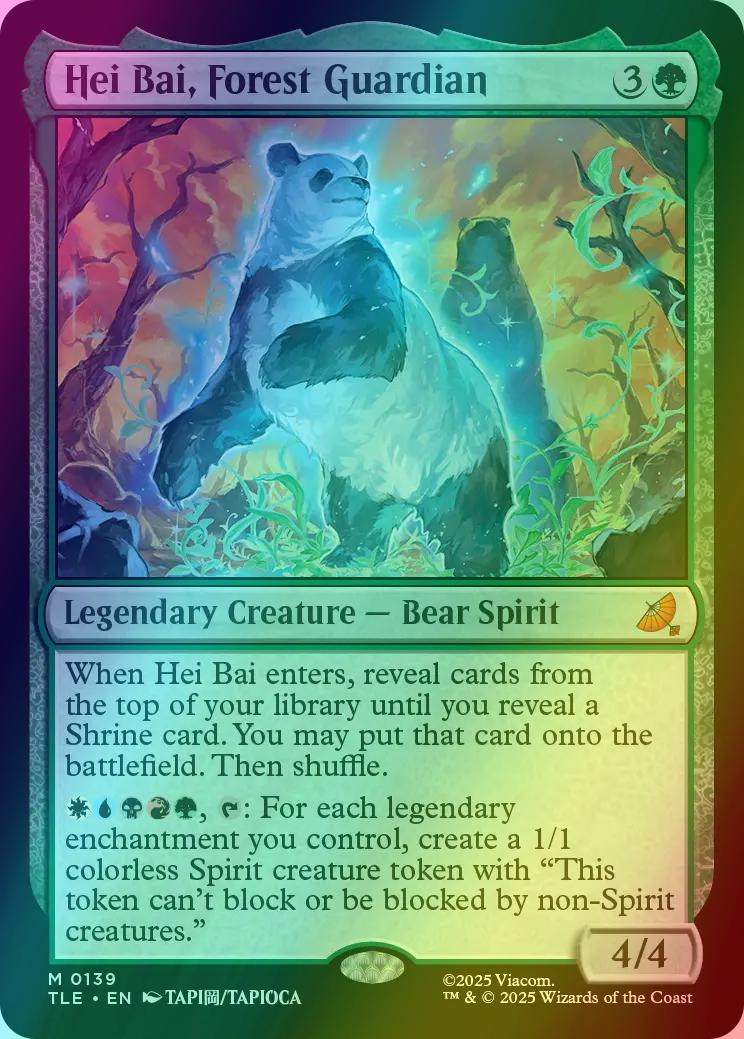 Hei Bai, Forest Guardian [139] [Avatar: The Last Airbender Eternal] [Foil]