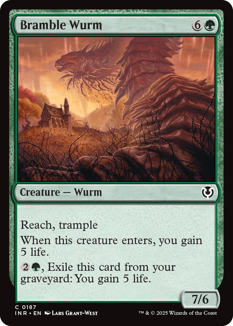 Bramble Wurm [187] [Innistrad Remastered] [Non-Foil]