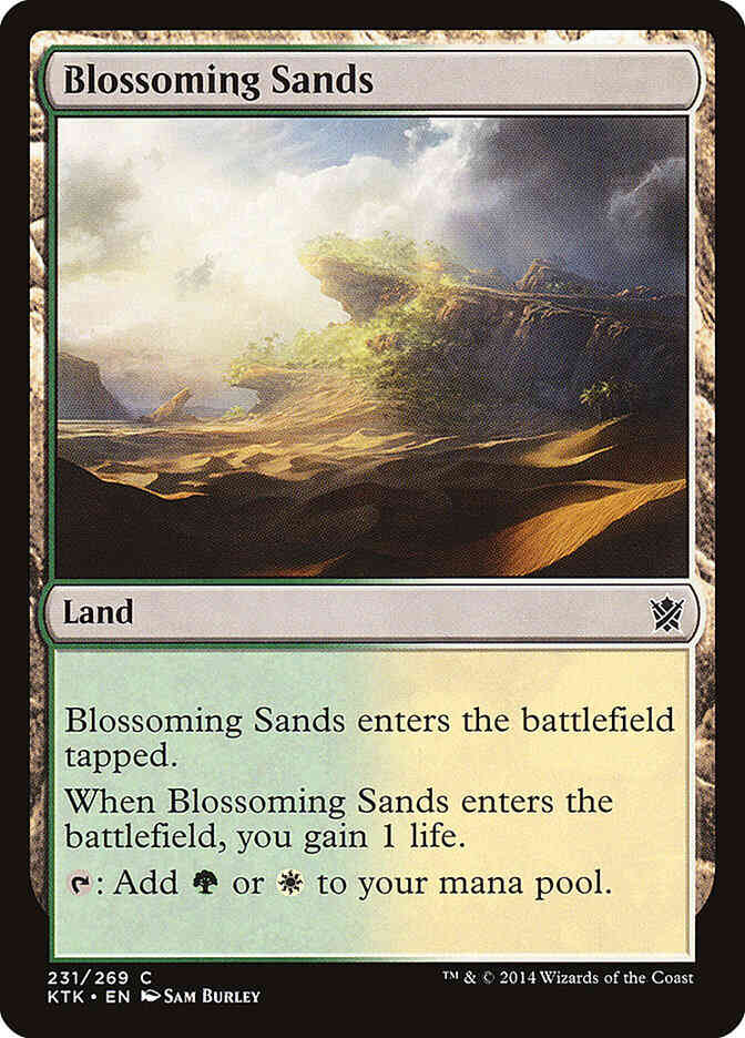 Blossoming Sands [231] [Khans Of Tarkir] [Non-Foil]