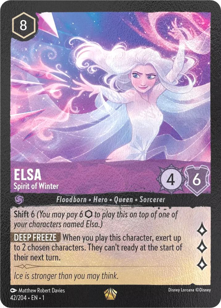 Elsa - Spirit of Winter - 42/204 [The First Chapter] [Cold Foil]