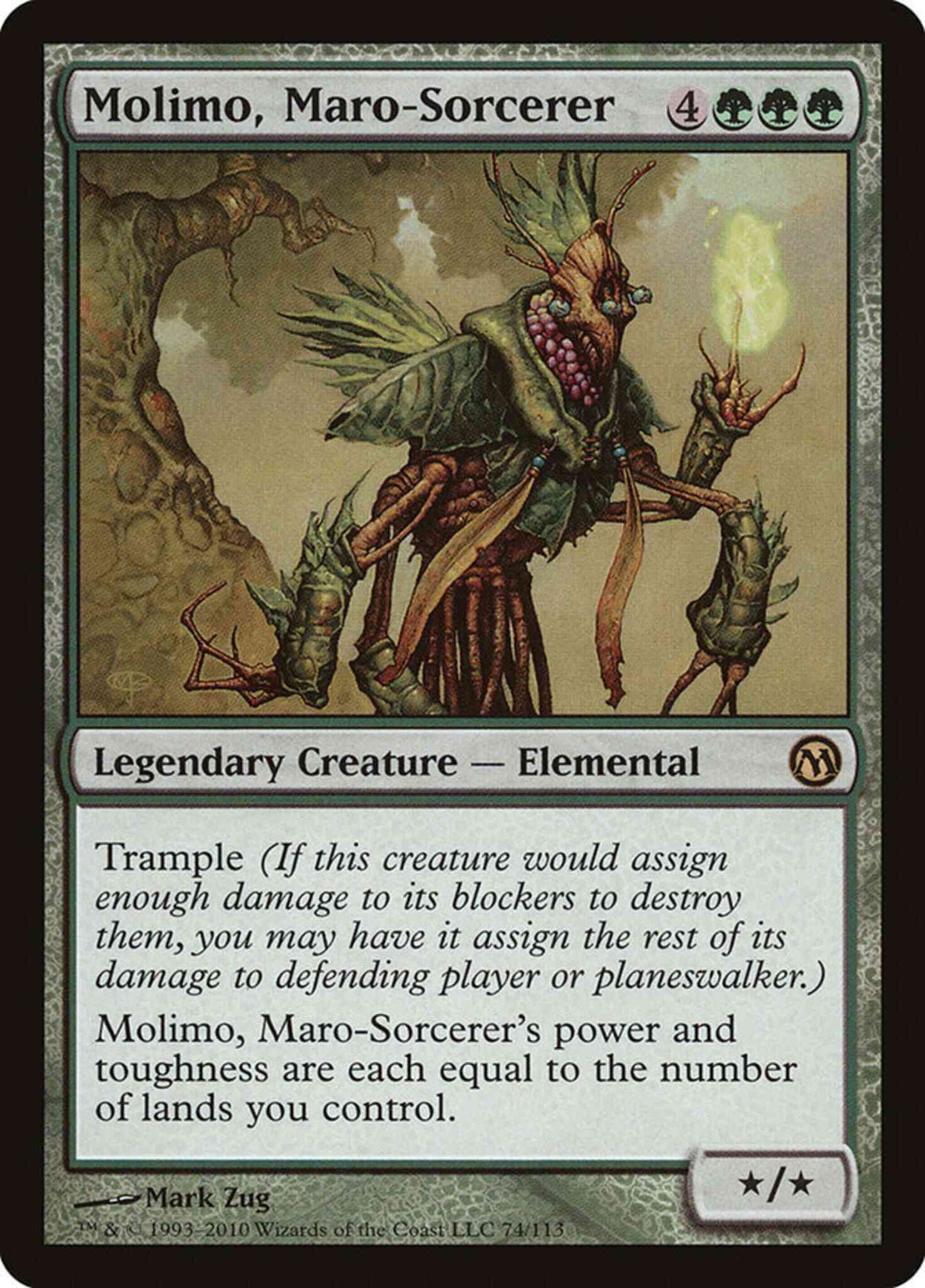 Molimo, Maro-Sorcerer [74] [Duels of the Planeswalkers] [Non-Foil]
