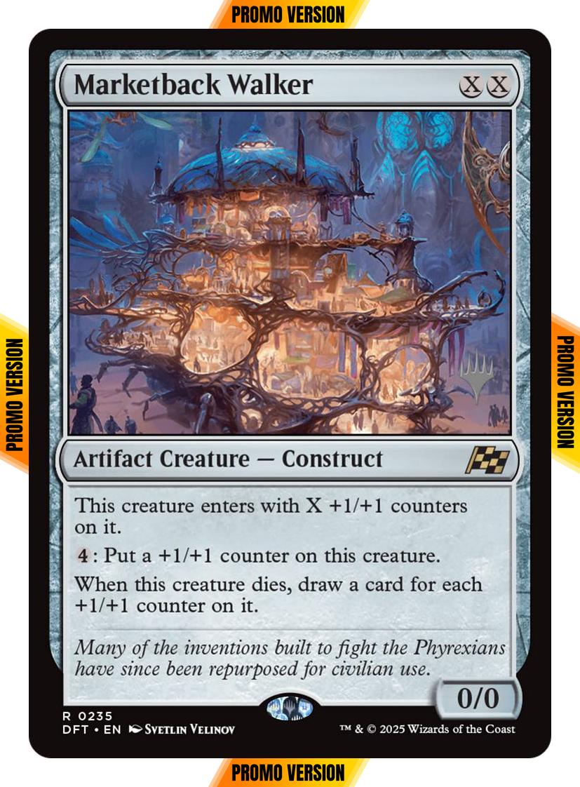 Marketback Walker [235p] [Promo Pack] [Aetherdrift: Promos] [Non-Foil]
